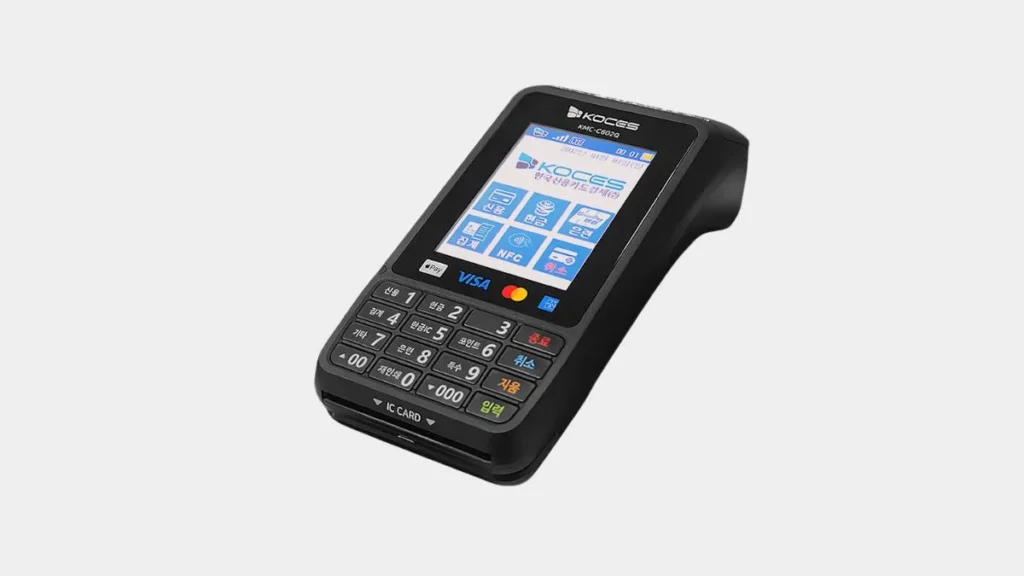 테이블 이동 결제가 가능한 무선카드단말기